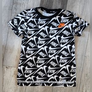 Nike Kids' Allover Swoosh Graphic Tee